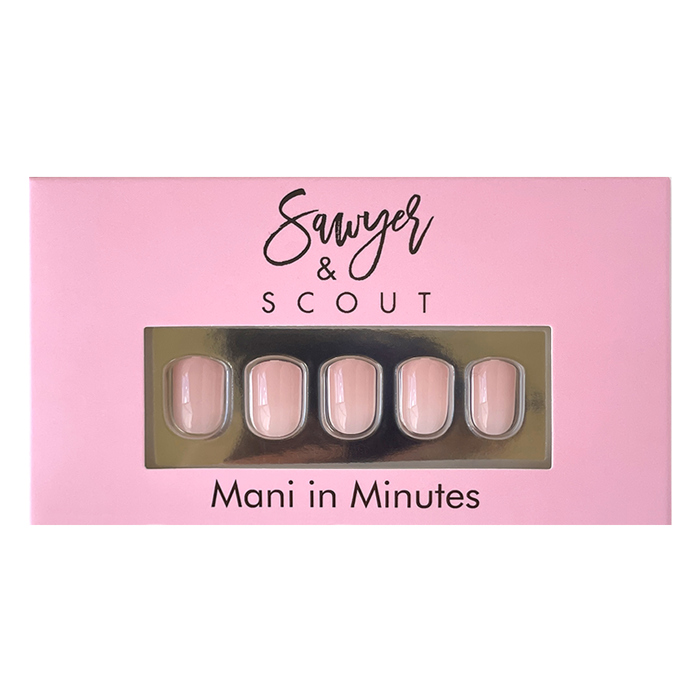 24 pcs You're Making Me Blush Press On Nails short square