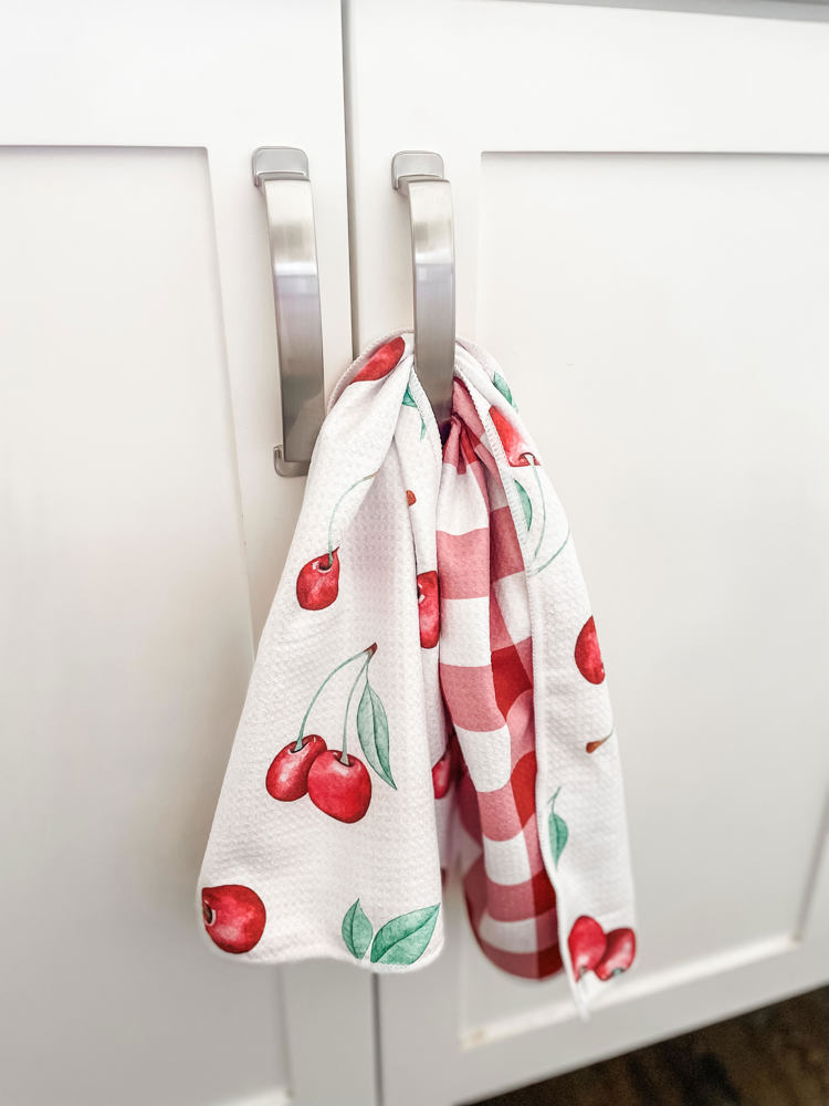 Cherry On Top Waffle Hand Towel