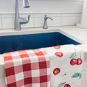  Cherry On Top Waffle Hand Towel