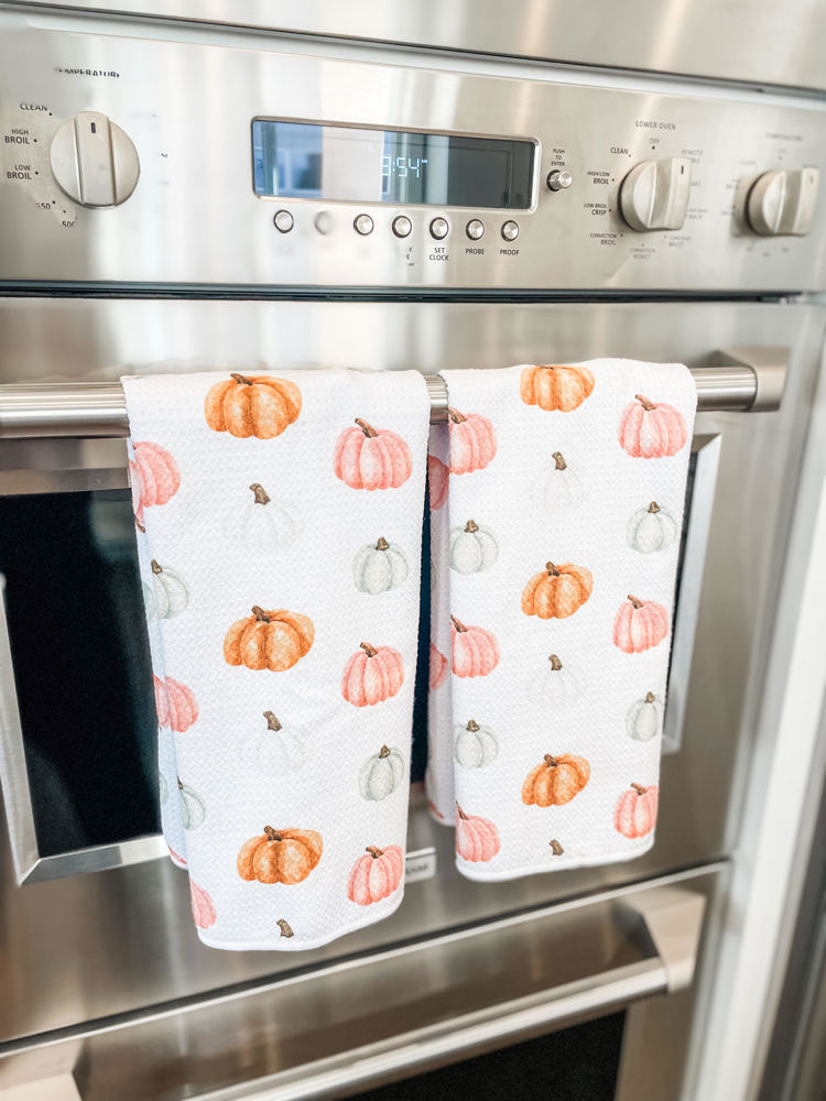 Pumpkin Spice Waffle Hand Towel