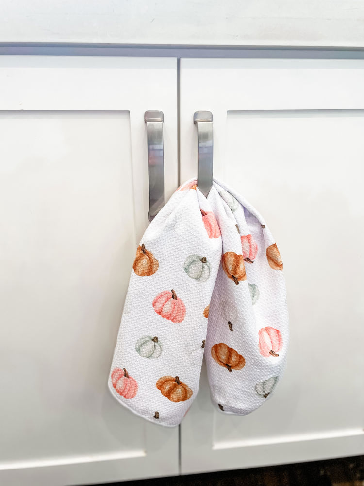 Pumpkin Spice Waffle Hand Towel