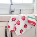  Strawberry Fields Waffle Hand Towel