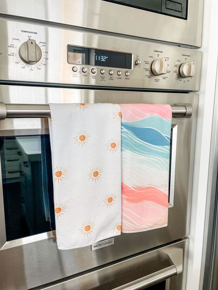 Summer Vibes Waffle Hand Towel