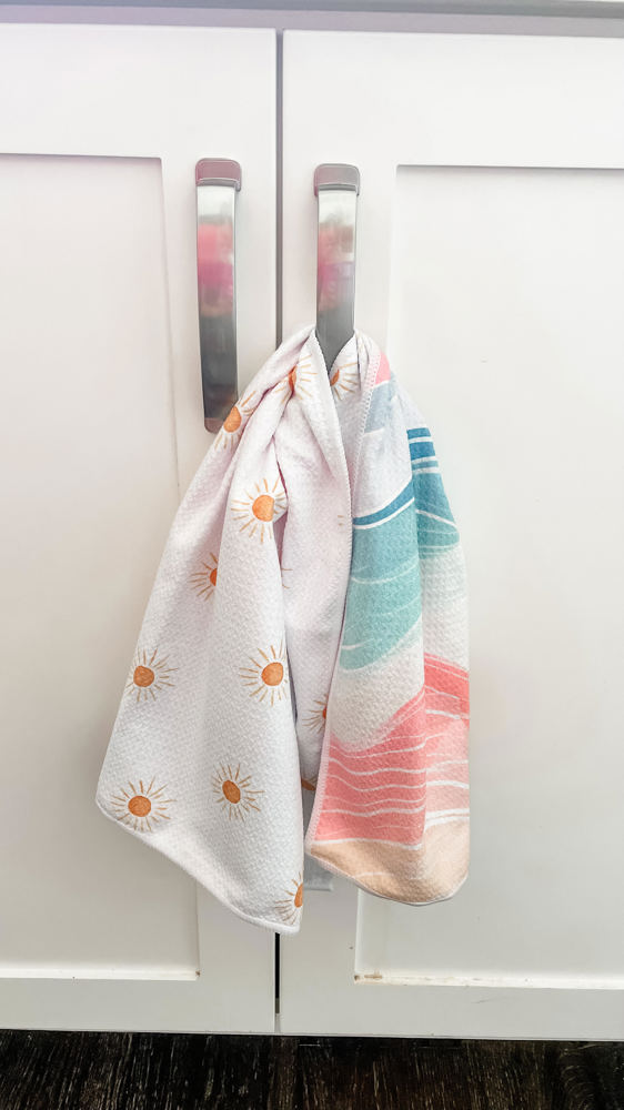 Summer Vibes Waffle Hand Towel