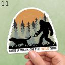  Bigfoot Laptop Phone Case Water Bottle Car Waterproof Vinyl Stickers