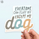  Dog/Cat Stocking Stuffer Waterproof Vinyl Stickers