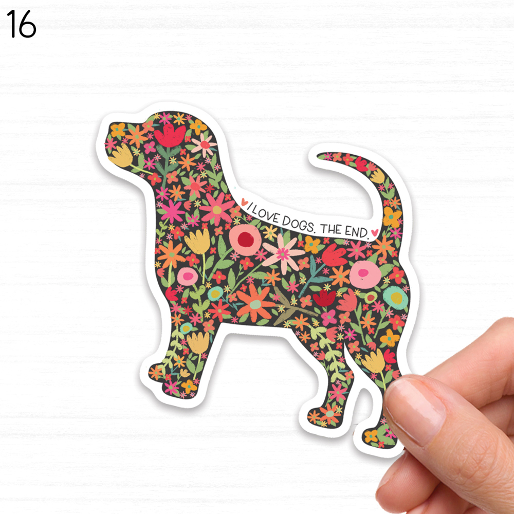 Dog/Cat Stocking Stuffer Waterproof Vinyl Stickers