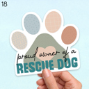  Dog/Cat Stocking Stuffer Waterproof Vinyl Stickers