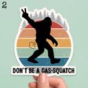  Bigfoot Laptop Phone Case Water Bottle Car Waterproof Vinyl Stickers