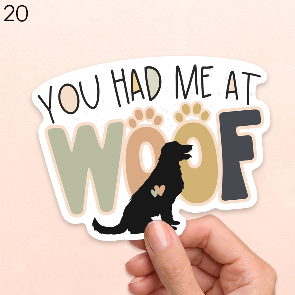 Dog/Cat Stocking Stuffer Waterproof Vinyl Stickers