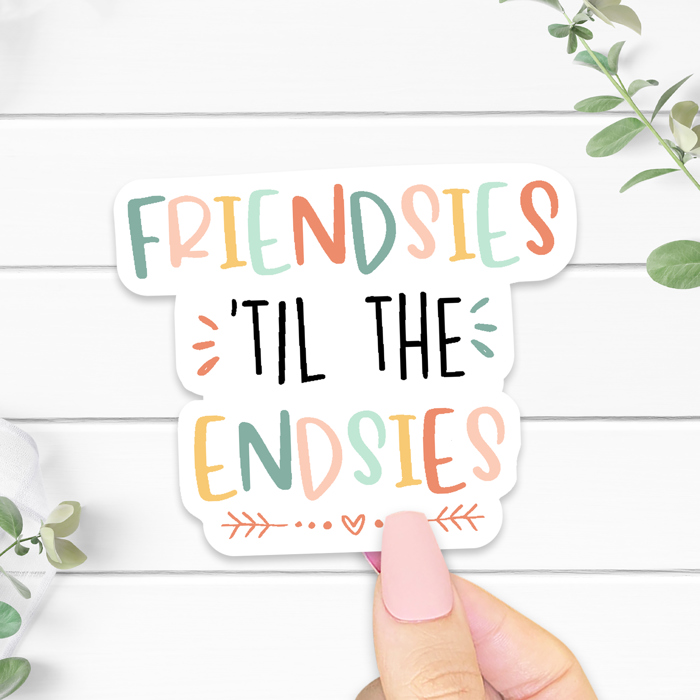 Friendsies 'Til The Endsies Sticker (Set of 2)
