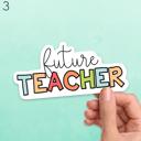  Assorted Teacher Laptop Vinyl Stickers