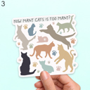  Dog/Cat Stocking Stuffer Waterproof Vinyl Stickers