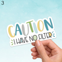  Assorted Funny Laptop Water Bottle Vinyl Stickers