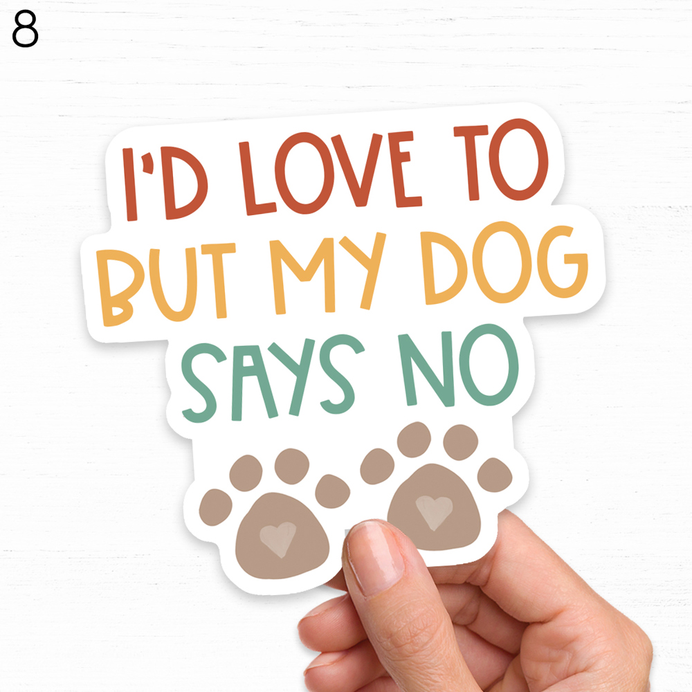 Dog/Cat Stocking Stuffer Waterproof Vinyl Stickers