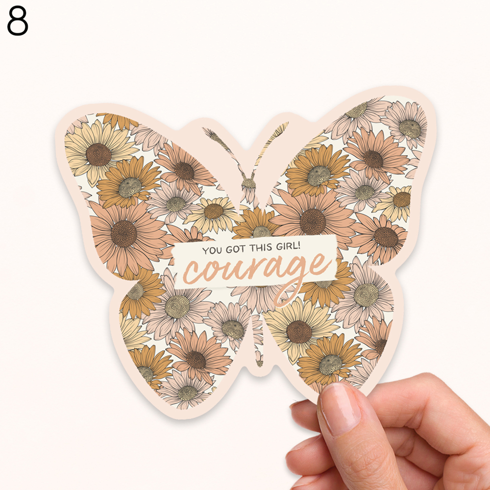 Assorted Butterfly Vinyl Stickers