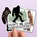  Bigfoot Laptop Phone Case Water Bottle Car Waterproof Vinyl Stickers