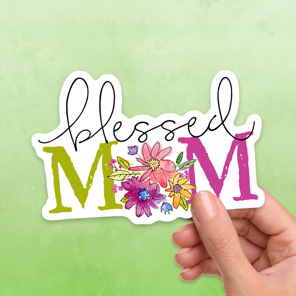 Assorted Mom Vinyl Laptop Waterproof Stickers