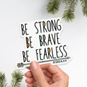  Be Strong Arrow Vinyl Sticker Holiday Bundle (6 pcs)