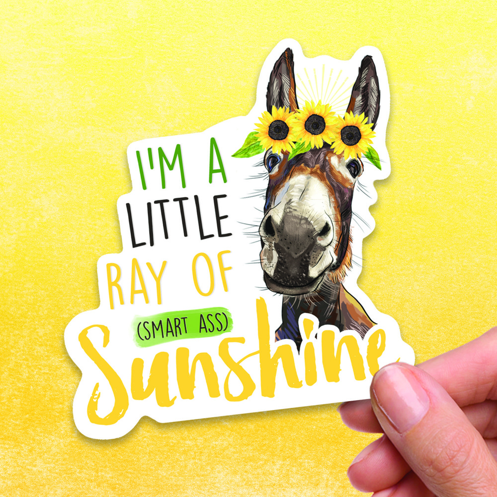 Animals Sarcastic Sticker Pack  (Set of 4)