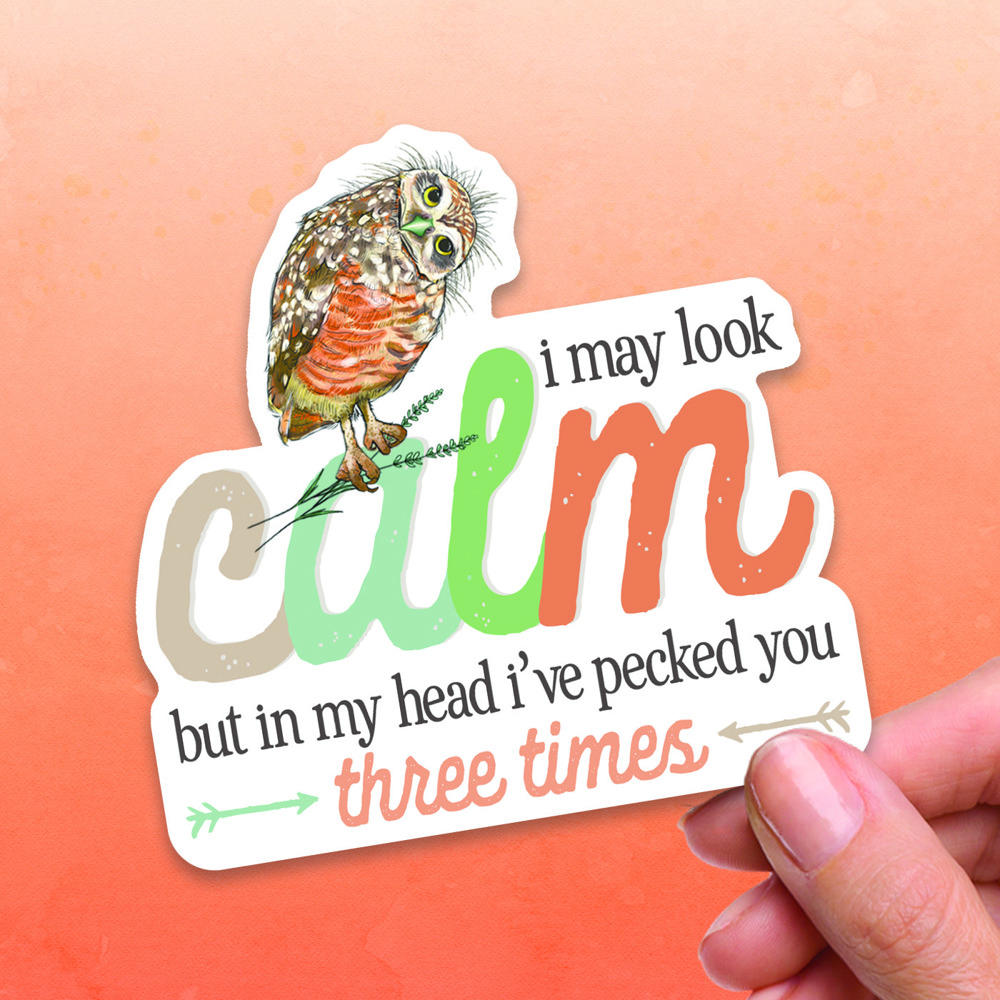 Animals Sarcastic Sticker Pack  (Set of 4)