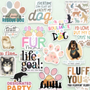  Dog/Cat Stocking Stuffer Waterproof Vinyl Stickers