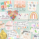  Assorted Friends Stocking Stuffer Laptop Vinyl Stickers