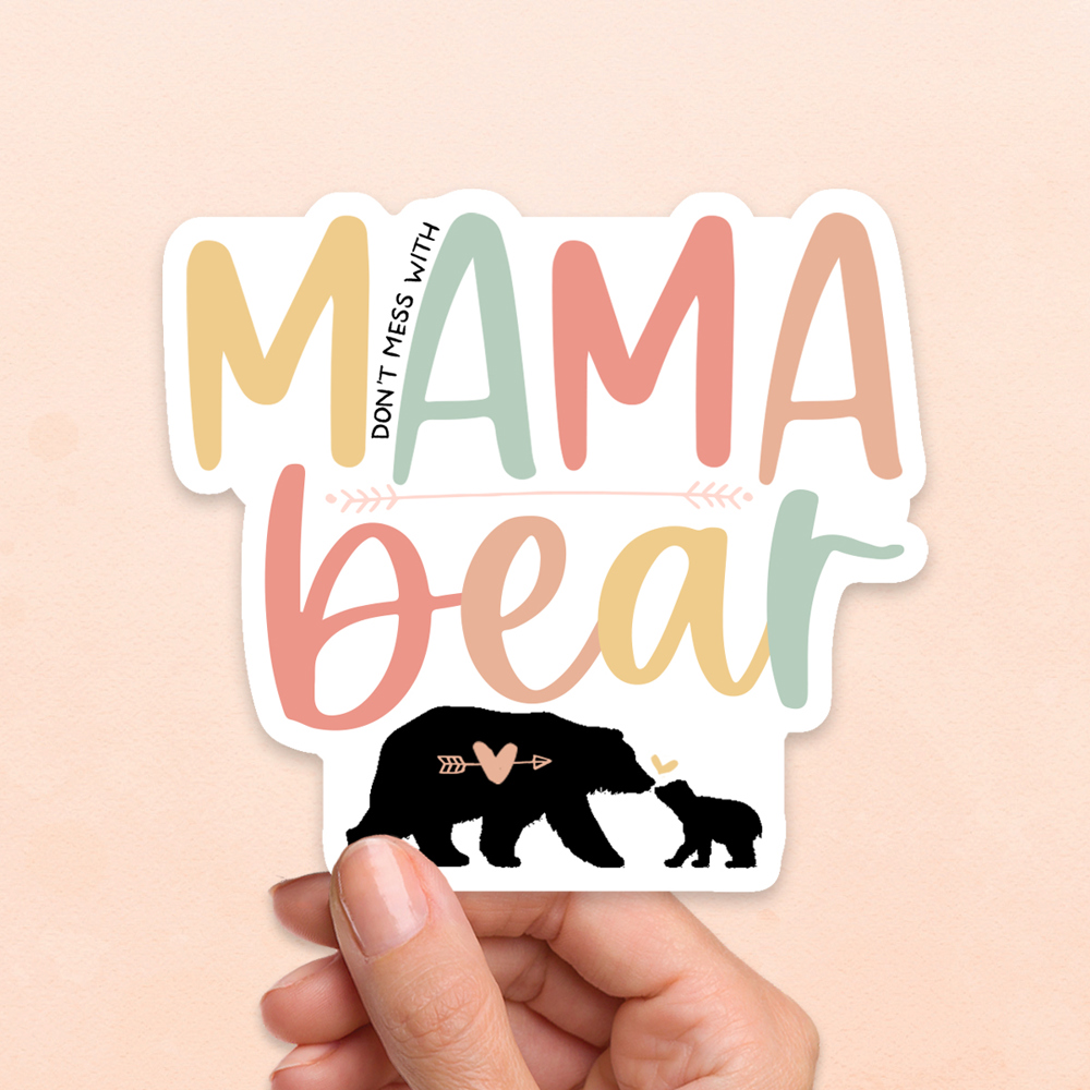 Assorted Mom Vinyl Laptop Waterproof Stickers