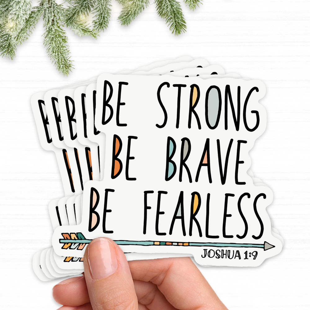 Be Strong Arrow Vinyl Sticker Holiday Bundle (6 pcs)