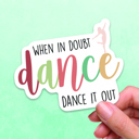  Dance Laptop Waterproof Viny Sticker Pack (set of 6)