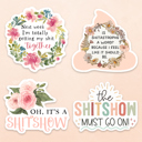  Naughty Floral Sticker Pack 2