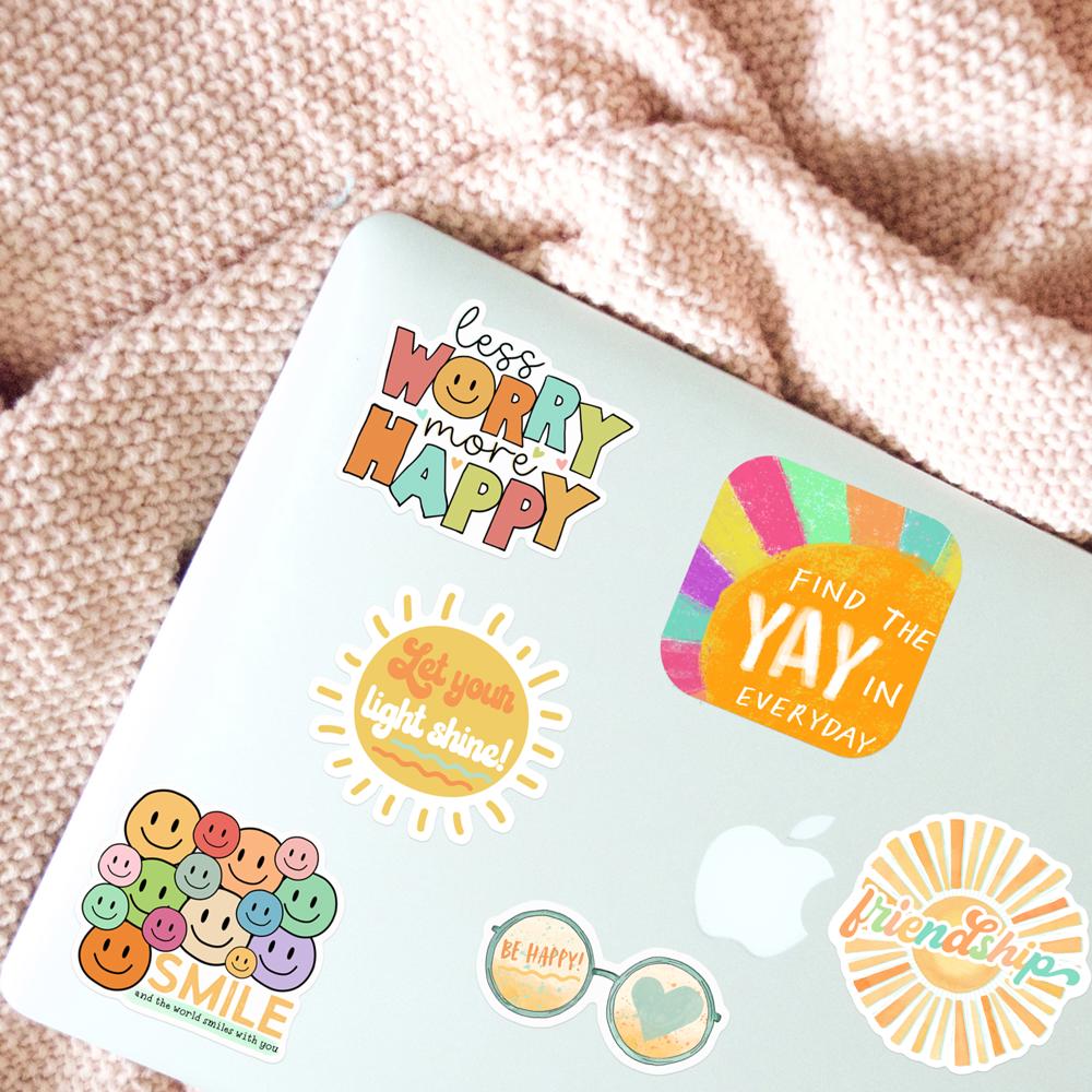 Positivity Sunshine Sticker Pack (set of 6)