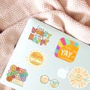  Positivity Sunshine Sticker Pack (set of 6)