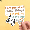  Assorted Dog Waterproof Laptop Stickers