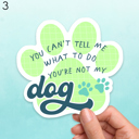  Assorted Dog Waterproof Laptop Stickers