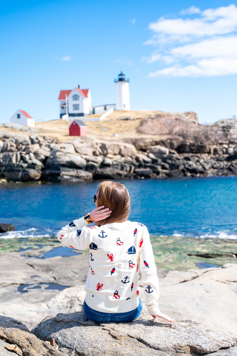 SeaBird Clothing Nubble Nautical Sweater