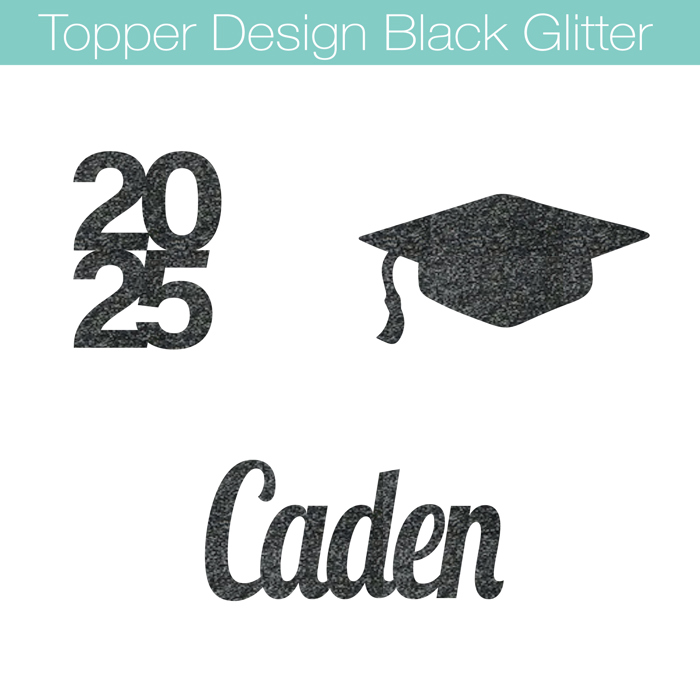 Grad Cupcake Toppers | Personalized | Set of 12