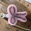  Bow Charm Keyring/Clip