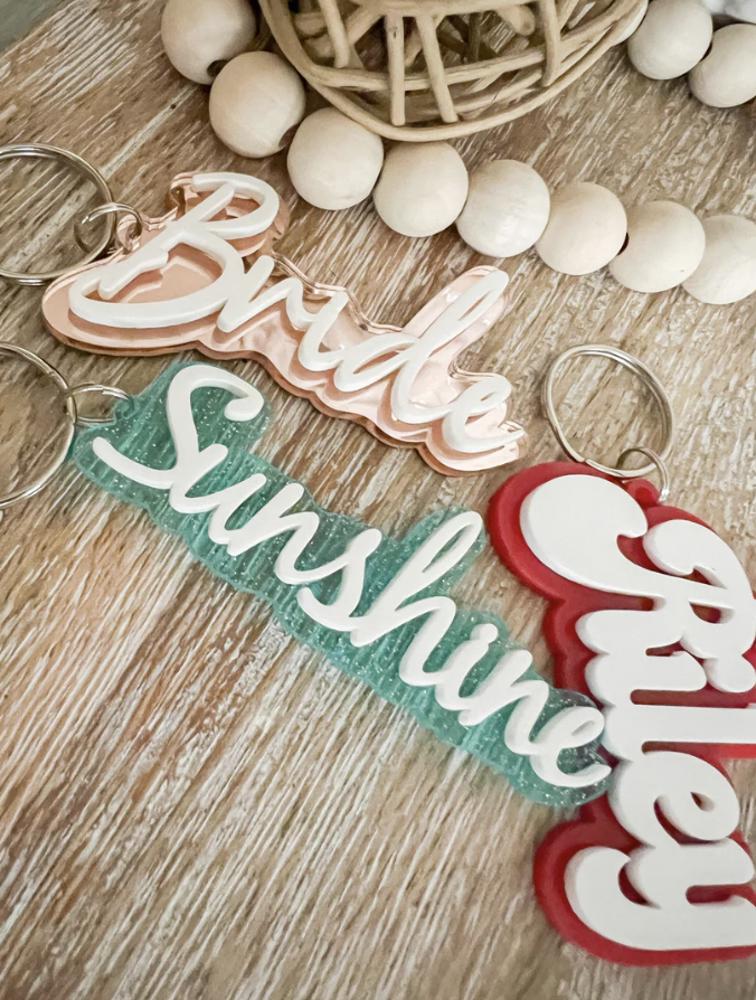 Personalized Keychain