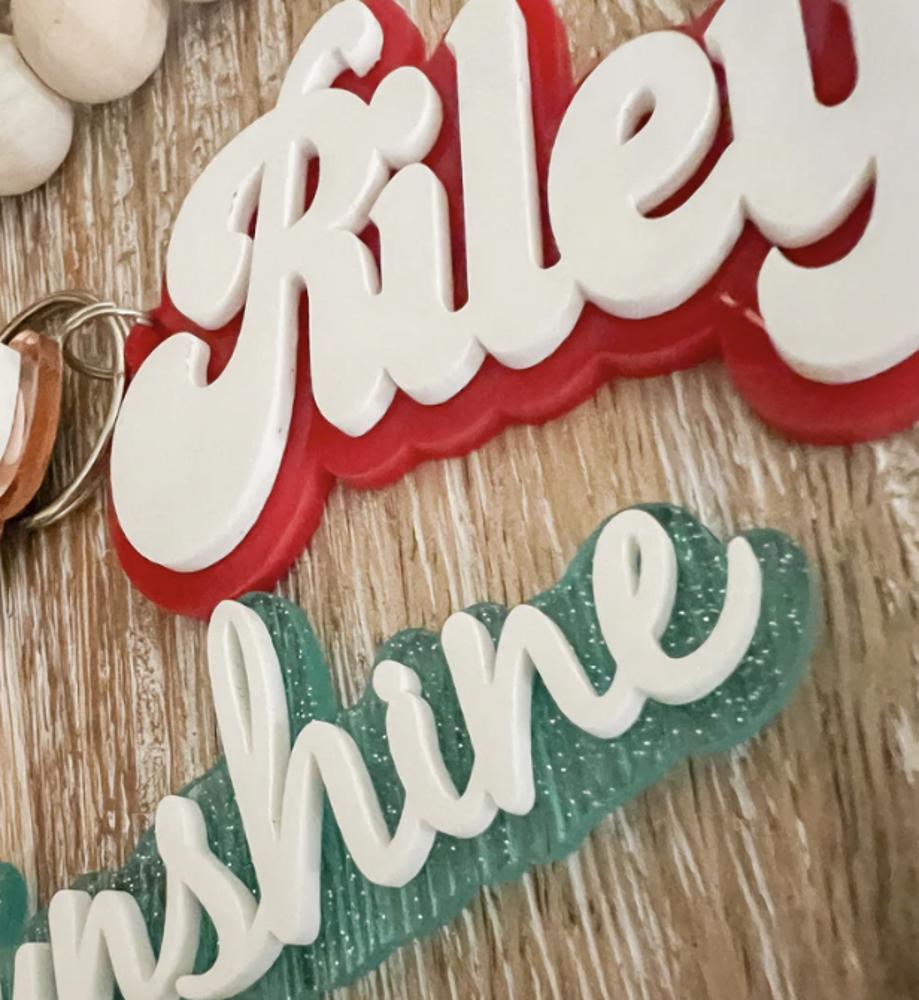 Personalized Keychain