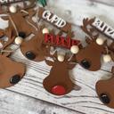  Reindeer Garland - Free Shipping