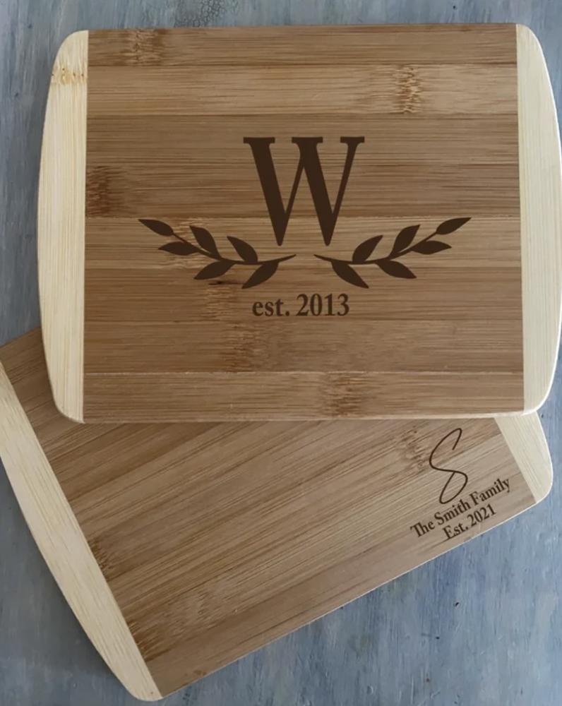 Personalized Engraved Mini Cutting Board - Free Shipping