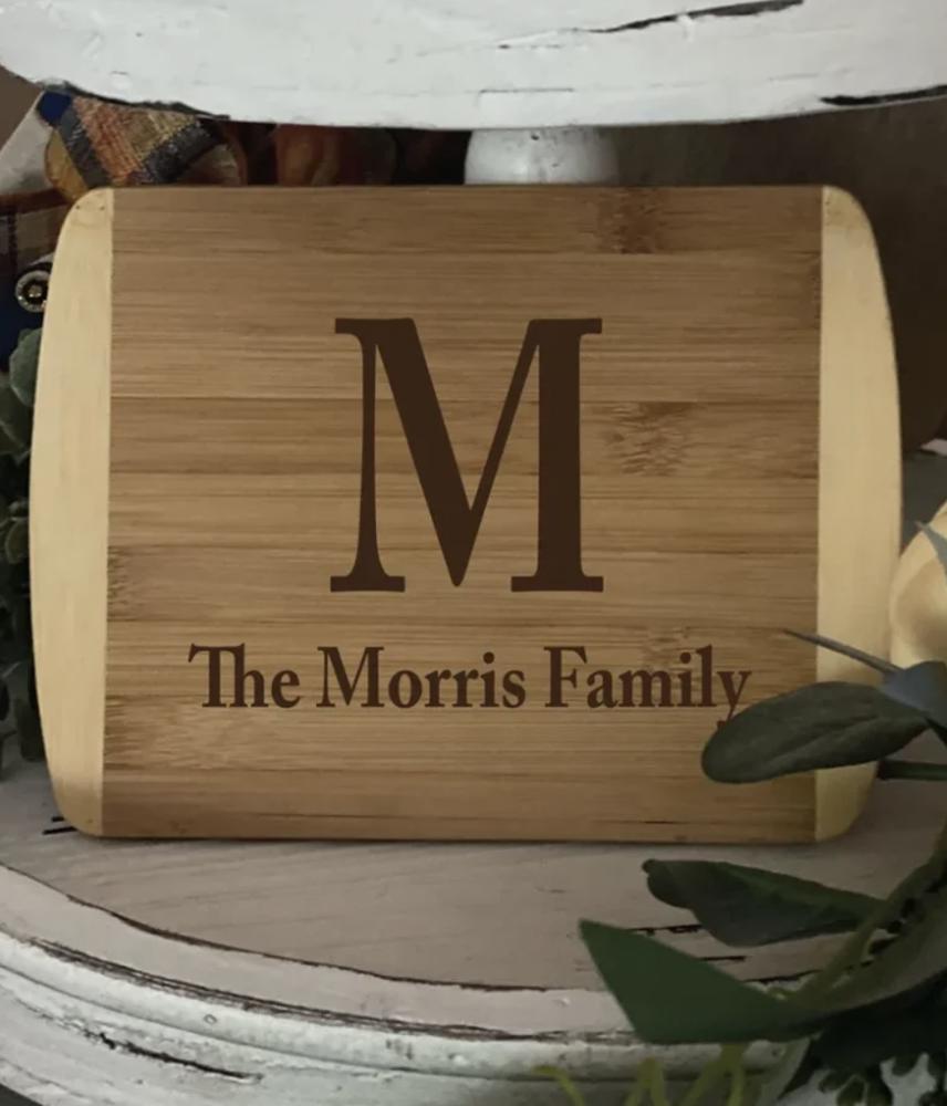 Personalized Engraved Mini Cutting Board - Free Shipping