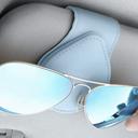  Leather Sunglass Holder For Car Visor