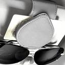  Leather Sunglass Holder For Car Visor