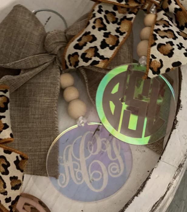 Bag Charm | Personalized  Bag | Monogram Initial Charm | Custom Monogram Name Tag | Bag Accessory Tag | Personalized | 