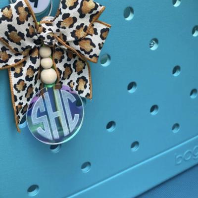 Bag Charm | Personalized  Bag | Monogram Initial Charm | Custom Monogram Name Tag | Bag Accessory Tag | Personalized | 