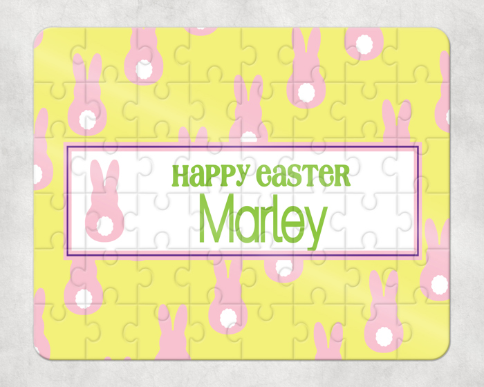 Personalized Easter Puzzle | Easter Bunny | Puzzle | Personalized