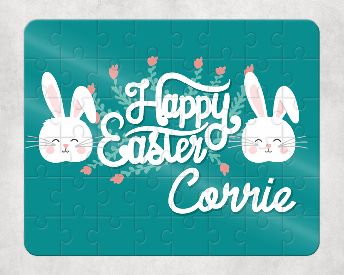 Personalized Easter Puzzle | Easter Bunny | Puzzle | Personalized