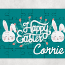  Personalized Easter Puzzle | Easter Bunny | Puzzle | Personalized